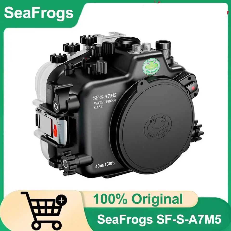 

Подводный бокс Sea Frogs 40M/130FT для Sony A7M5 (только корпус)