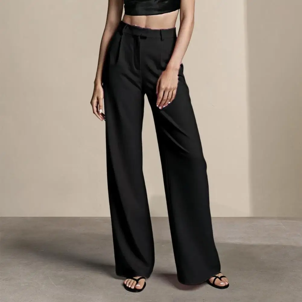 High Waist Straight Leg Casual Formal Women's Long Pants Commute across Borders New Model Comfortable Fashionable