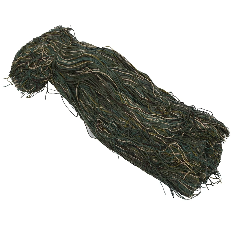 Ghillie Suit Thread Camouflage Lightweight Ghillie Yarn Hunting Clothing Accessories For Outdoor CS Field Hunting