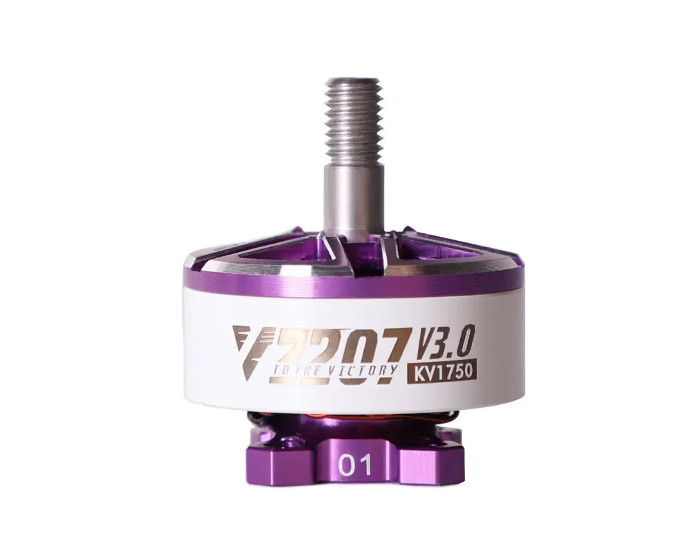 محرك Velox-T بدون فرش لطائرات بدون طيار FPV حرة ، أجزاء ديي ، V2207 ، V2306 ، V3 ، 1750KV ، 1950KV ، 2050KV ، 6S ، 2550KV ، 4S