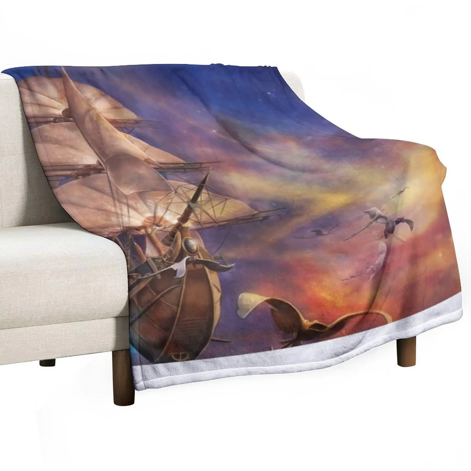 

Treasure Planet Throw Blanket Furrys Stuffeds Giant Sofa Comforter Blankets