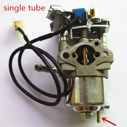 Carburetor single tube 24BYJ48 12V DC step motor for Yamahas MZ80 148F 144F inverter generator carburettor 4 stroke genset