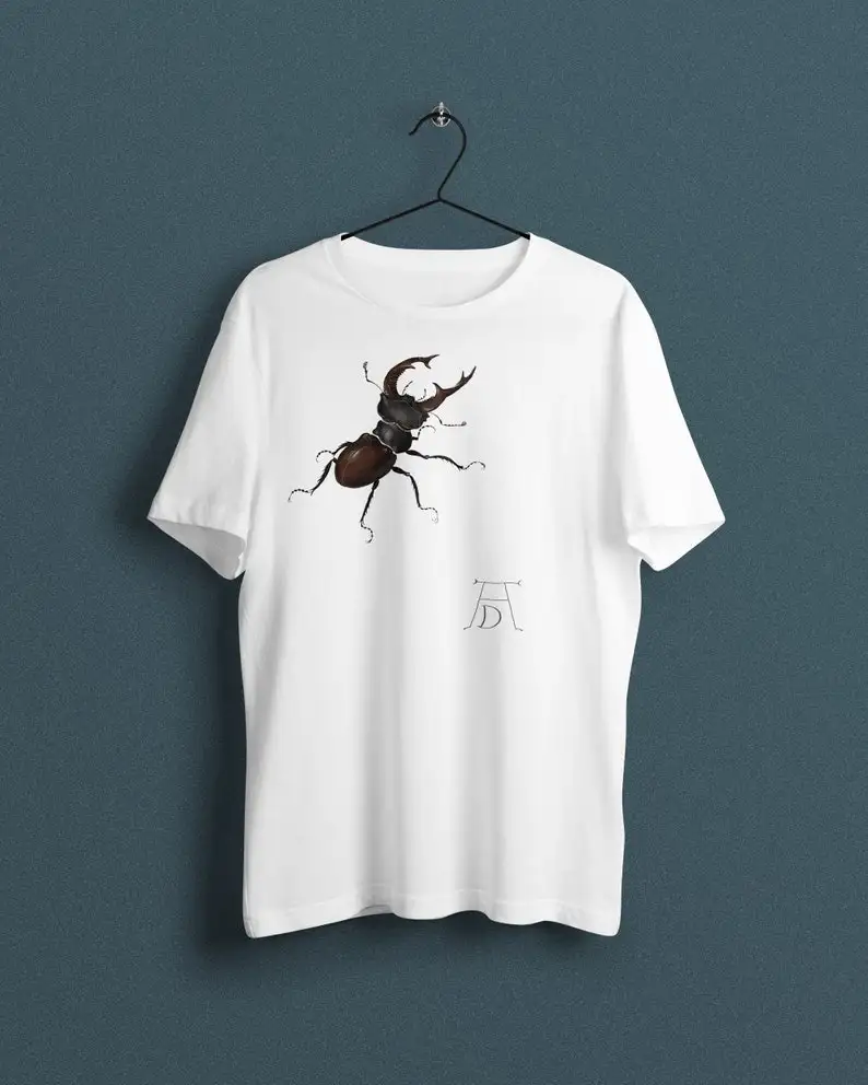 

Camiseta Alberto Durero / Camiseta unisex ciervo volante / Camiseta arte insectos / Regalo para amantes de los insec