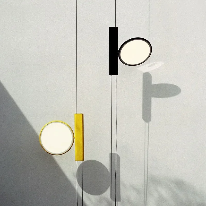 OK Pendant Light Postmodern Design Colorful Liftable Swivel Lamp For Living Room Corner Sofa Light Bedroom Night Stand Lamp