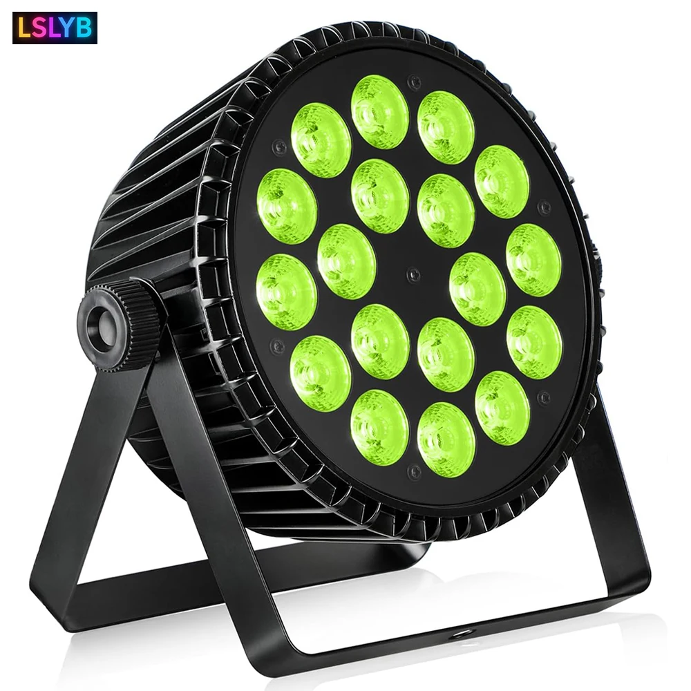 

18x18w RGBWA UV 6in1 led par light stage dj led par for stage performance, DJ,disco, bars, family gatherings, wedding，audience