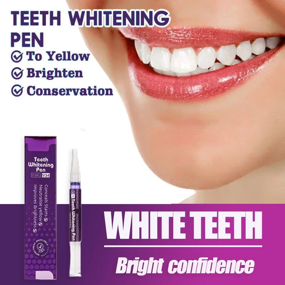 

Teeth Whitening Pen Tooth Gel Whitener Bleach Remove Plaque Stains Teeth Cleaning Essence Gel Toothpaste Brighten Teeth