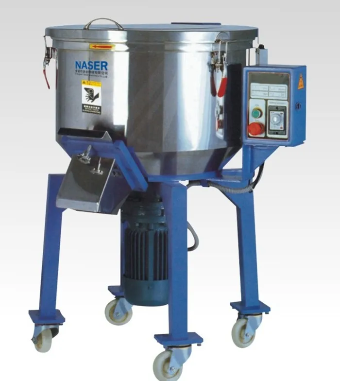 Plastic Granule Raw Material Mixer 50KG Small Industrial Raw Material Mixer with Movable Casters