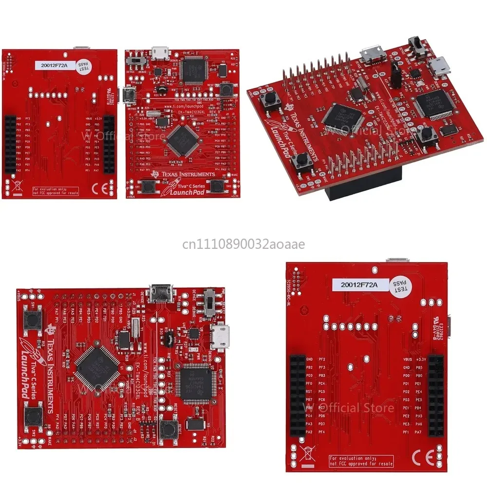 Placa de desarrollo EK-TM4C123GXL, kit de evaluación LaunchPad basado en MCU Cortex-M4F TM4C123GH6PM