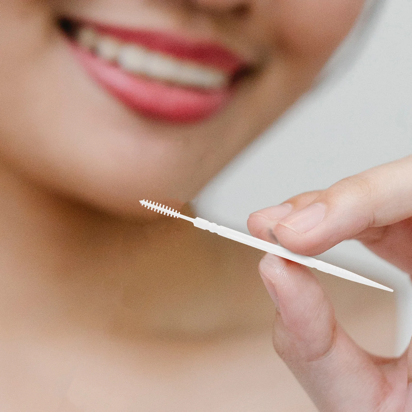 

200Pcs Interdental Brush Set Comfortable Oral Care Double Head Toothpicks Easy Food Debris Removal Lightweight Portable