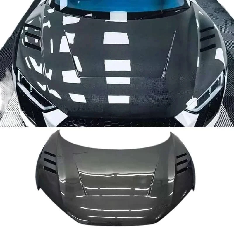 Carbon Fiber Hood Bonnet Lightweight Sport Style Peormance Upgr 4 4S