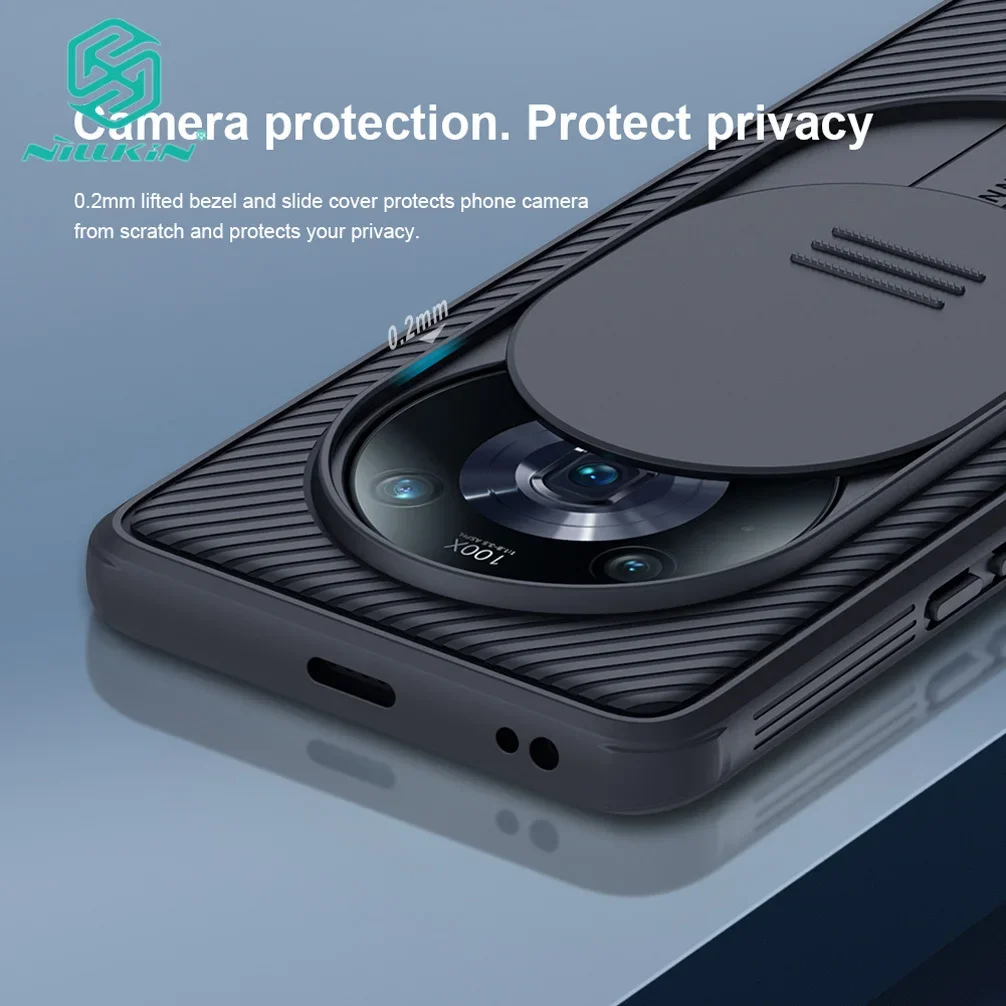 

Чехол Honor Magic 6 5 Pro для телефона NILLKIN CamShield Pro Slide Camera Lens защитная задняя крышка для Huawei Honor Magic 5 6 Pro чехлы