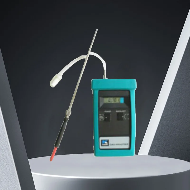 Zuurstofanalysator, realtime weergave van de gemeten concentratie Zuurstofconcentratiedetector