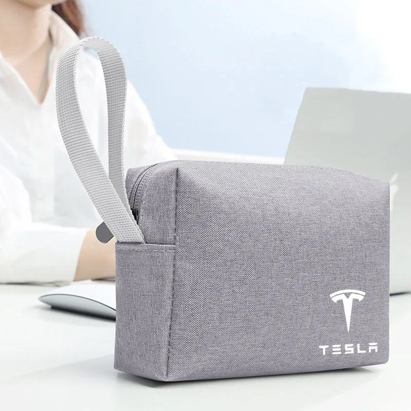 Waterproof Car Driving Documents Case Credit Card Holder Storage Bags For Tesla Model 3 Model X Model S Model Y