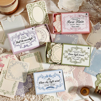 Office School Supplies Infeelme Boxed Note Paper Old Dream Series Literary Relief Handbook Material 30 Sheets Kawai Memo Pad