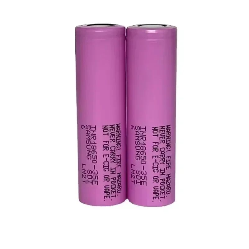 18650 Battery 100% Pack INR18650-35E 3500mAh 3.7V 20A Rechargeable 18650 Li-ion Battery for Toys Power Tools Flashlight