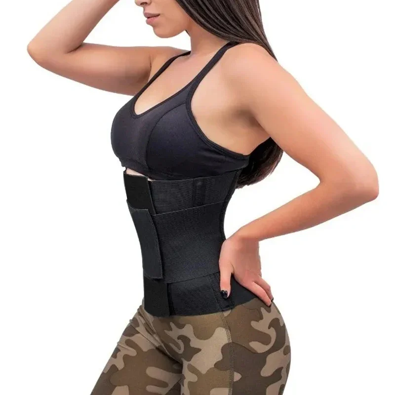 YAGIMI Waist Trainer Corset Belly Tummy Wrap Fajas Slimming Belt Tummy Control Body Shaper Modeling Strap Waist Cincher Fajas
