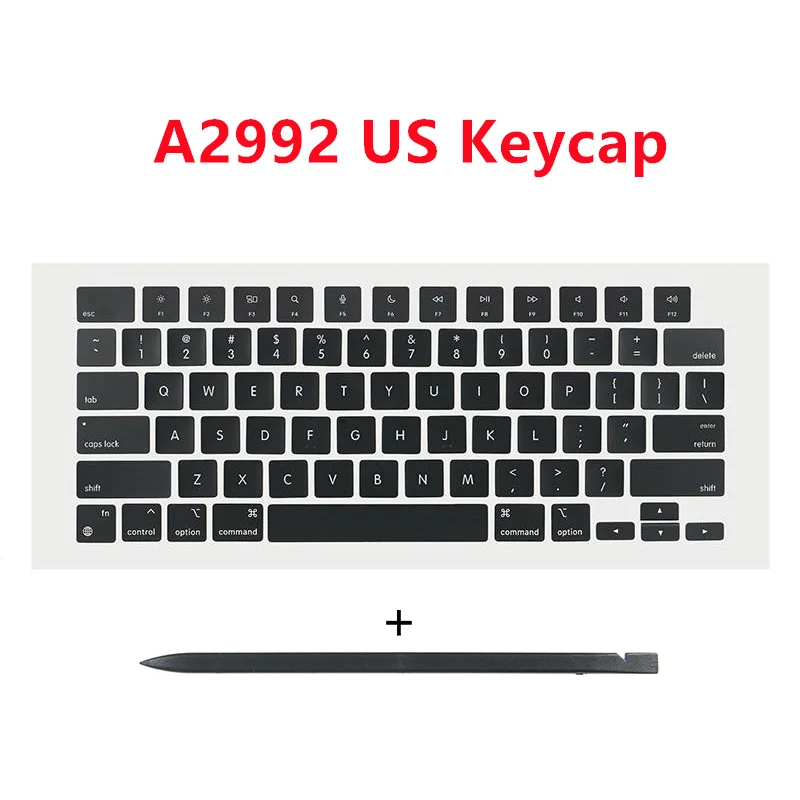 

New Laptop caps A2992 Keycaps Keys Key Cap set For Macbook Pro M3 Pro 14" A2992 Keyboard Repair