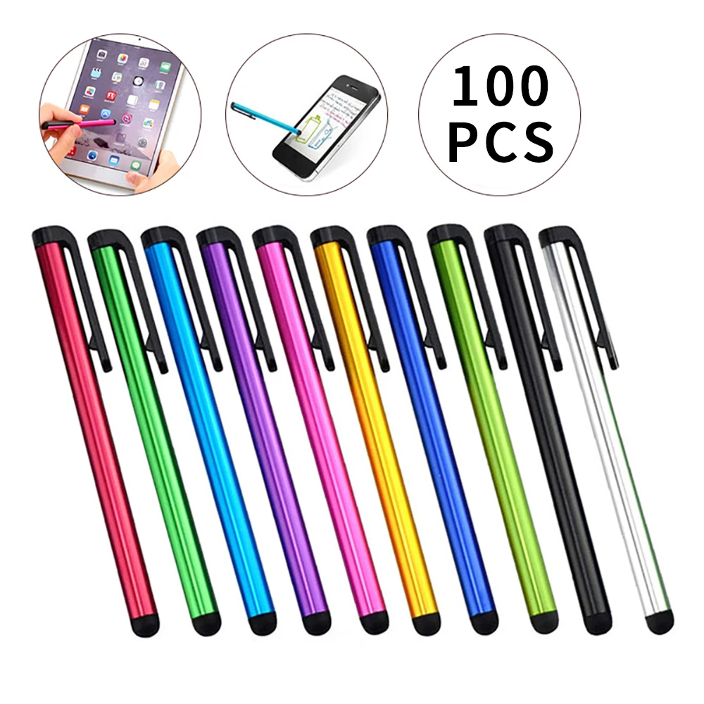 100pcs Stylus Pen Universal Touch Screen Pen for Android Tablets Mobile Phone Touch Pen Anti-scratch Touch Screen Pen Wholesale