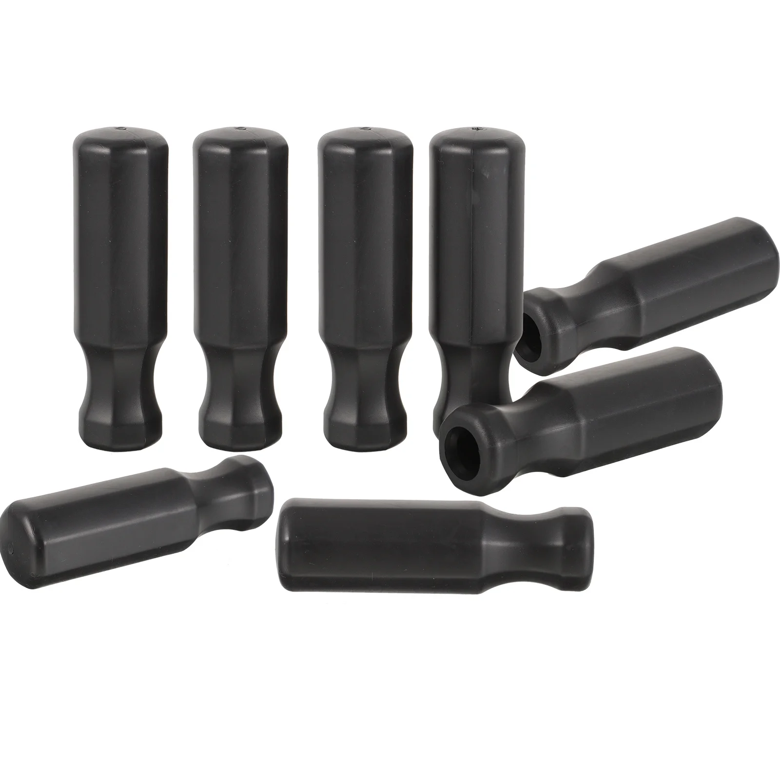 

8pcs Football Machine Handles Replaceable Tpr Anti-Skid Foosball Grips Ergonomic Design Table Soccer Replacement Parts