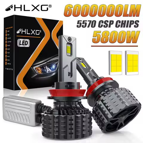 H11 H7 LED Canbus 30000LM H4 H1 9005 HB3 9006 HB4 9012 Turbo LED Headlight Bulb 300W H8 6000K 4300K 3000K Lamp Diode STG PTF 12V