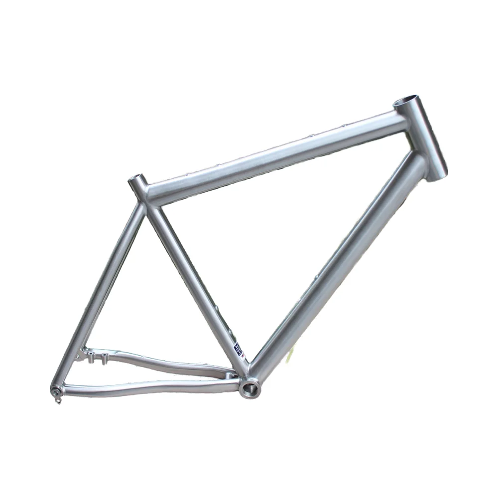 26er Titanium MTB Bike Frame Durable Titanium Mountain Bike Frame Thru Axle Dropout Titanium Mountain Bike Frames 26er