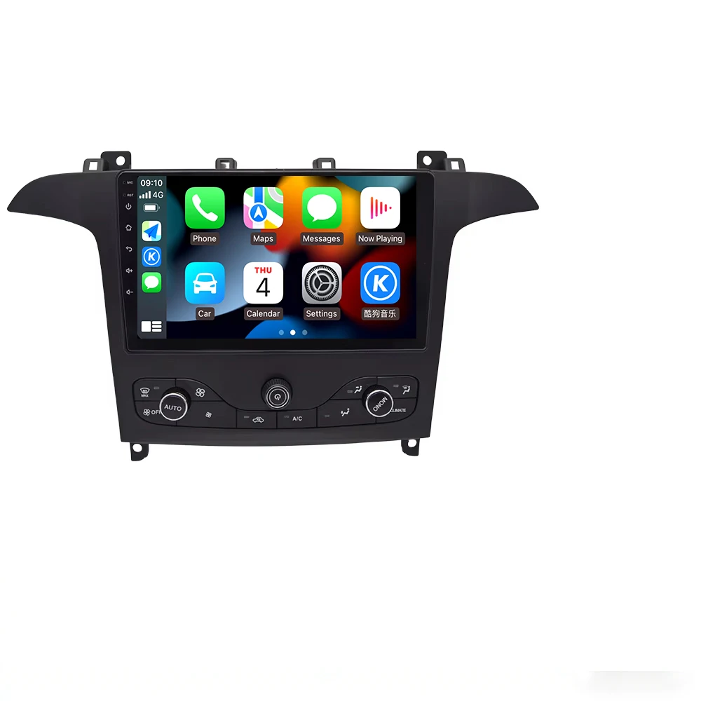 Android 16 voor Ford S-Max S-MAX 2006 - 2015 voor Ford Galaxy 2014 Auto Multimedia Speler Carplay Radio Video Navigatie GPS 2din - afbeelding 2