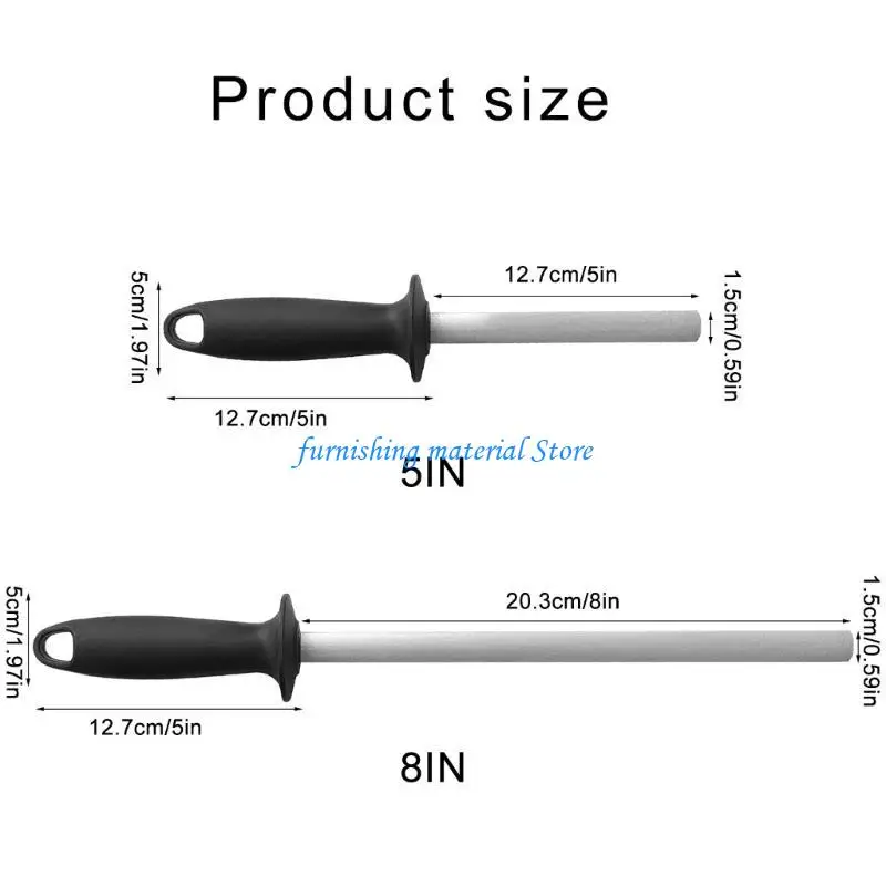 Y5GD Profissional Cutter Sharpner Rod Cozinha Cutter Songoning Haste Diamond Haste
