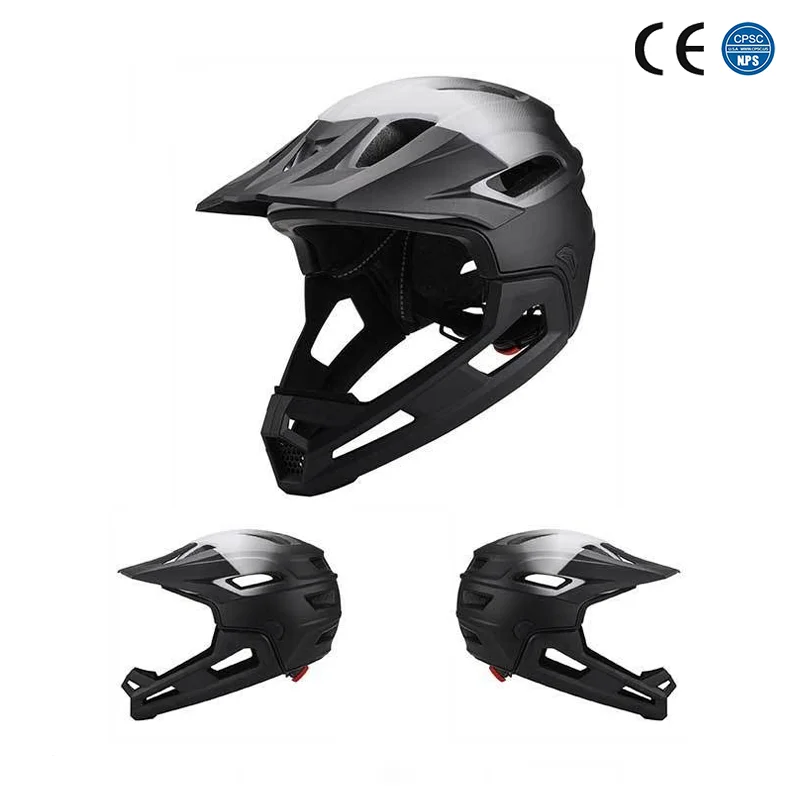 Casco completo per adulti Mountain Bike casco per bici da strada fuoristrada per uomo cappellini di sicurezza per sport all\'aria aperta da