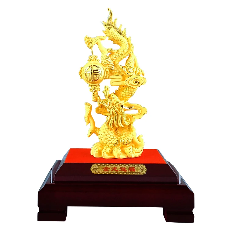 China Manufacturer Low Price Chinese New Year Dragon Modle metalwork custom decorative Feng Shui Arts