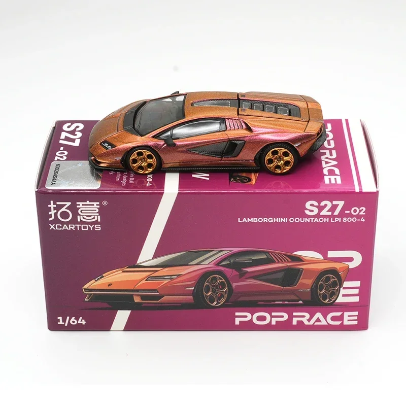 

In Stock Xcartoys Countach 1:64 LPI800-4 Diecast Diorama Car Model Toy