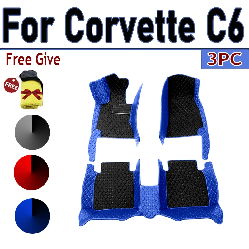 

Автомобильные коврики на заказ, автомобильные коврики для Corvette C6 2005 2006 2007 2008 2009 2010 2011, автомобильные роскошные кожаные для мужчин и женщин с полным покрытием