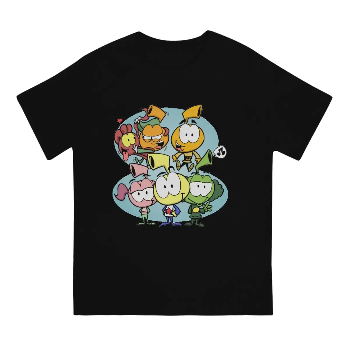 Funny Together T-Shirts Men Round Collar Cotton T Shirt Snorks Short Sleeve Tees Adult Clothes