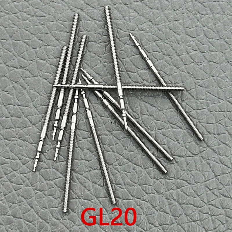 GL20 Winding Stem For ETA GL20 GL30 GL40 Movement Handle Rod Stem Handle Time Adjustment Watch Stem Shaft Watch Replacement Part