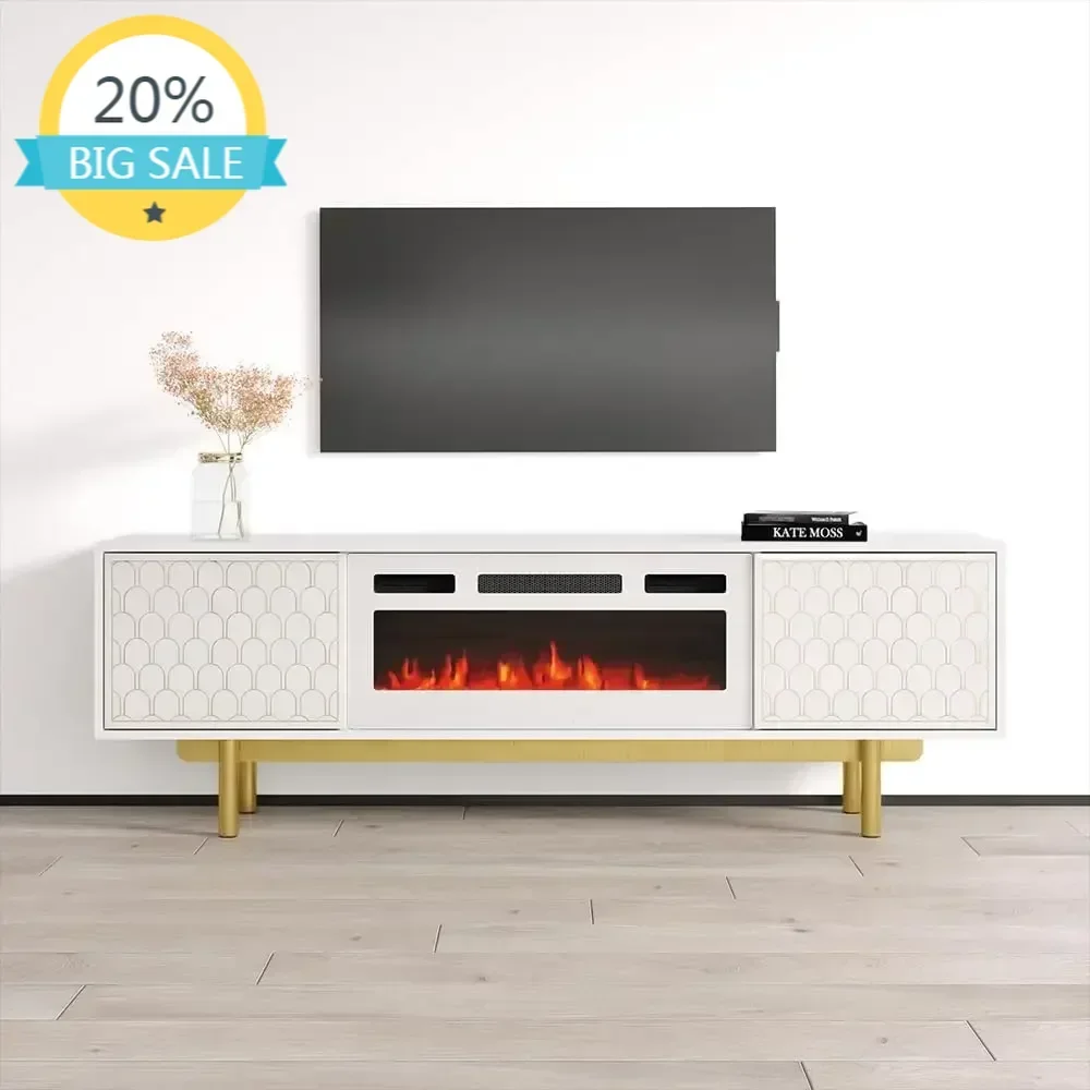[Discounted Price!Free Shipping!][Best Seller!]Karp WH-EF Fireplace TV Stand