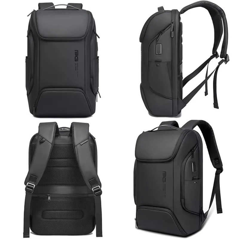 New USB Laptop Bag Backpack, Multifunctional Waterproof Travel Bag with Large Capacity, Daily Work Business Mochila for Men