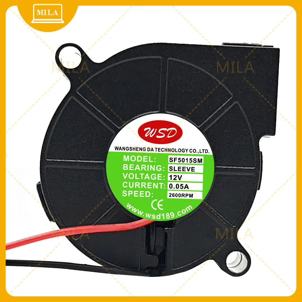 3Pcs New for Bear Humidifier Accessories Blower Fan WSD5015 12V 0.05A Silent