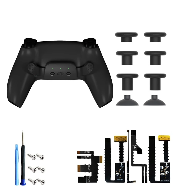 

Back Button For PS5 Controller With Joystick Button Kit Redesigned Shell Programable Rise Remap For PS5 BDM010/020/030