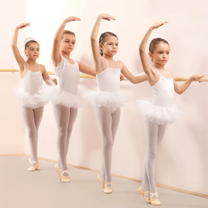 여아용 스플릿 솔 플랫 댄스 슈즈, 유아 및 어린이 발레화, 체조 댄스, 크로스 탄성 밴드 및 내구성 풀 솔