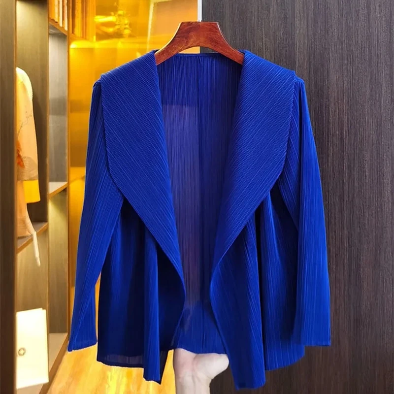 

Женское короткое пальто, новинка 2025, модная темпераментная весенне-летняя солнцезащитная одежда, женские куртки-кардиганы, женские свободные топы