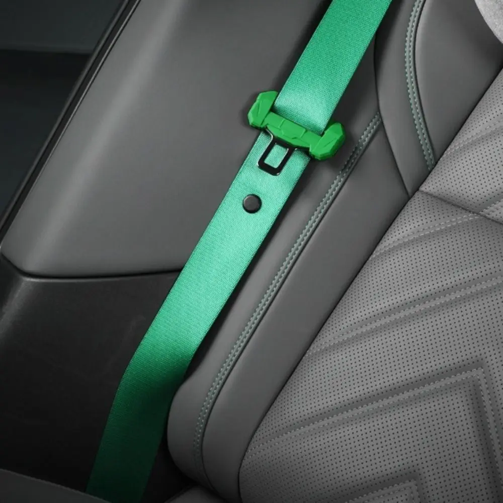 2 pcs Anti Scratch Belt Buckle Covers Silicone Case Anti Abnormal Noise Seat Belt Clip Snap Protector 2 pcs Protective Cover