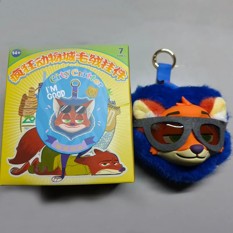 

Disney Zootopia Series Plush Blind Box Nick Judy Mystery Box Doll Bag Pendant Decor Ornament Surprise Bag Collectible Toy Gifts