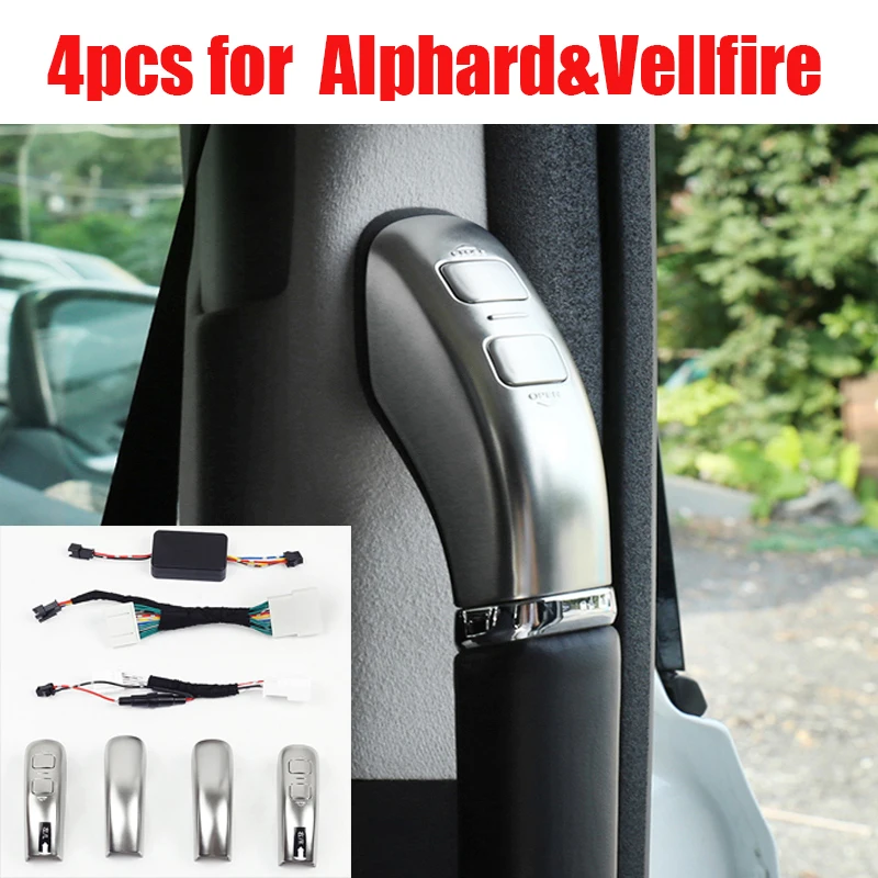 

Fit For Alphard Vellfire 30 series Electric middle door switch button Middle door handle button