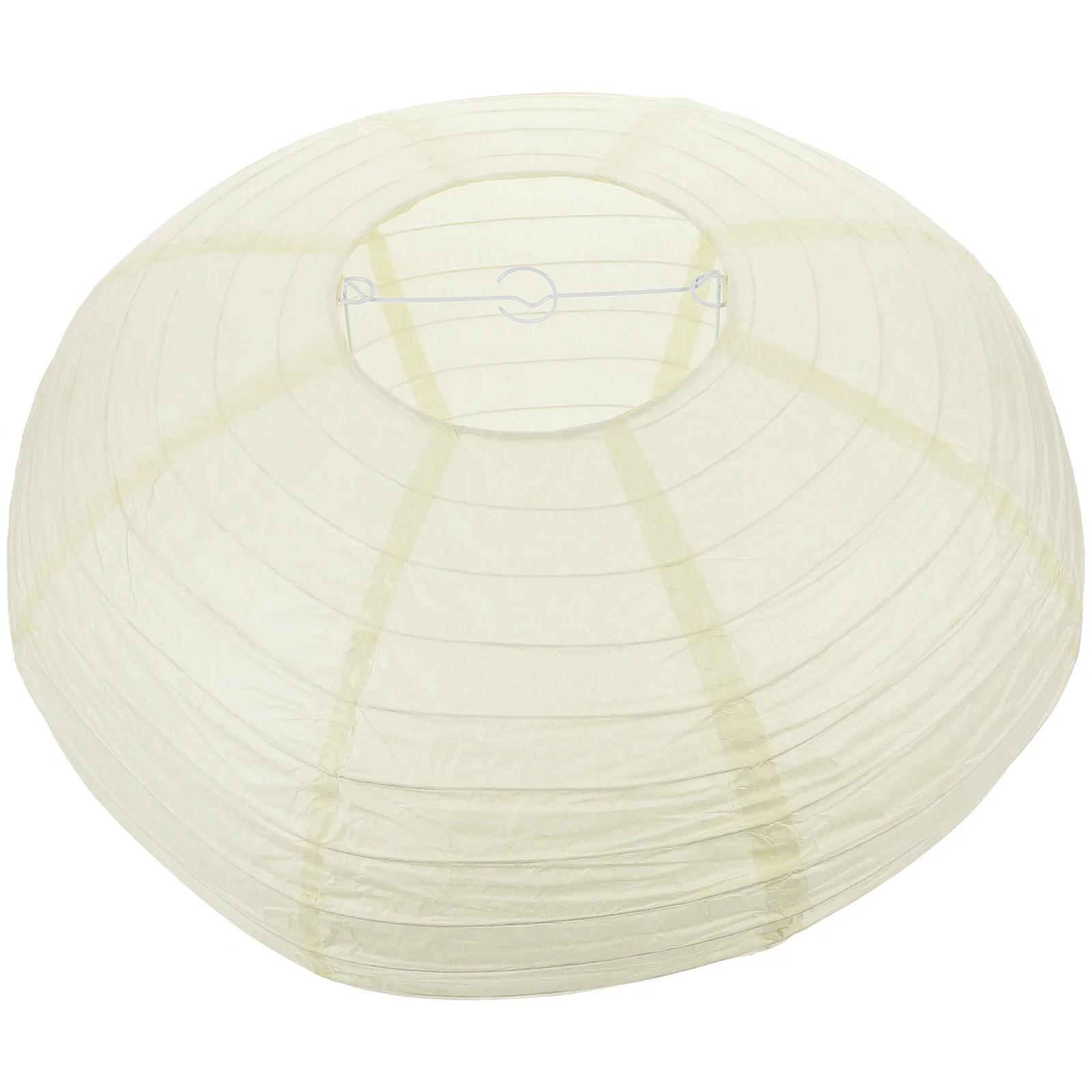 

Oval Round Lamp Shade Rice Paper Pendant Lampshade 40Cm Chinese Japanese Style Hanging Chandelier Light Cover