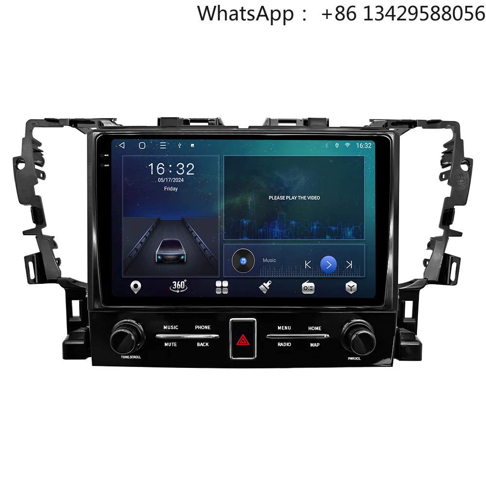 

Baidayu 10.1 Inch Android DSP Dashboard Head Unit 4GB Built-in GPS Supports CarPlay for Toyota Alphard 30 Series 2015-2019