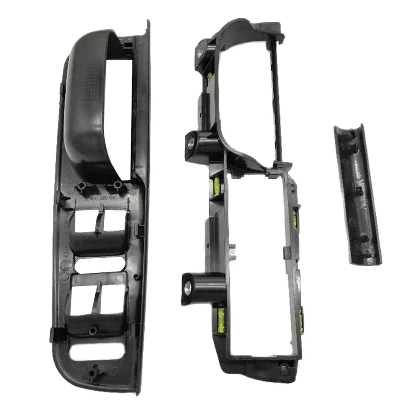 3Pcs Black Color for Golf 4 Interior Door Handle Lifter Switch Bracket Base Caps 1J1 8671793B1 867 171 E 3B0867175