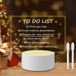 Note Board Creative Led Night Light USB Message Board Holiday Light With Pen Gift For Children Girlfriend Decoration Night Lamp