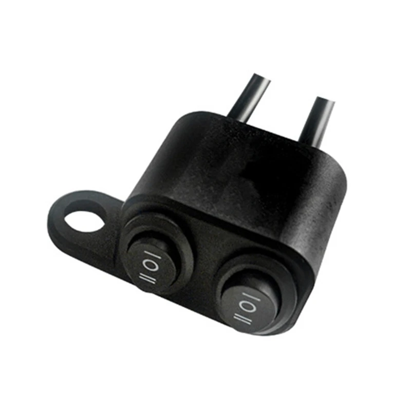 Universal 12V Motorcycle Mount Switches Stylish Motorcycle Switches Button ON OFF Button for Headlight & Mobile Devices