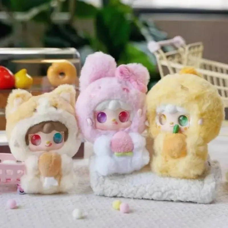 

Yooki V10 Goumet Restaurant Series Cute Plush Blind Box Mystery Box Kawaii Desk Ornament Collectibles Decor Trend Toy Model Gift