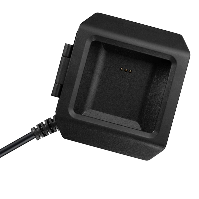 قاعدة تثبيت شاحن USB للساعة الذكية الأيونية Fitbit ، مزامنة البيانات ، كابل الشحن