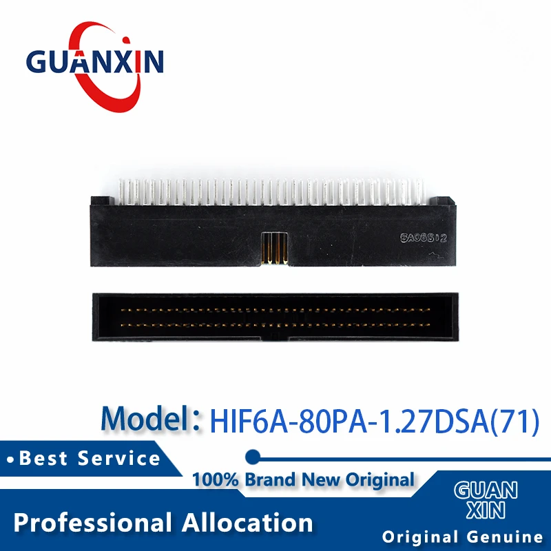 

100% New HIF6A-80PA-1.27DSA(71) DIP Wire to board needle holder